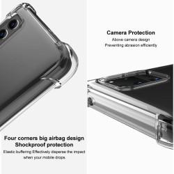 Etui Jelly Anti Shock na telefon Huawei P60 Pro MNA-L29CK bezbarwne