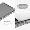 Etui Jelly Anti Shock na telefon Huawei P60 Pro MNA-L29CK bezbarwne