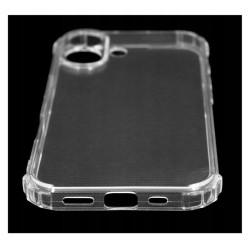 Etui Jelly Anti Shock na telefon Apple iPhone 16 A3287 bezbarwne