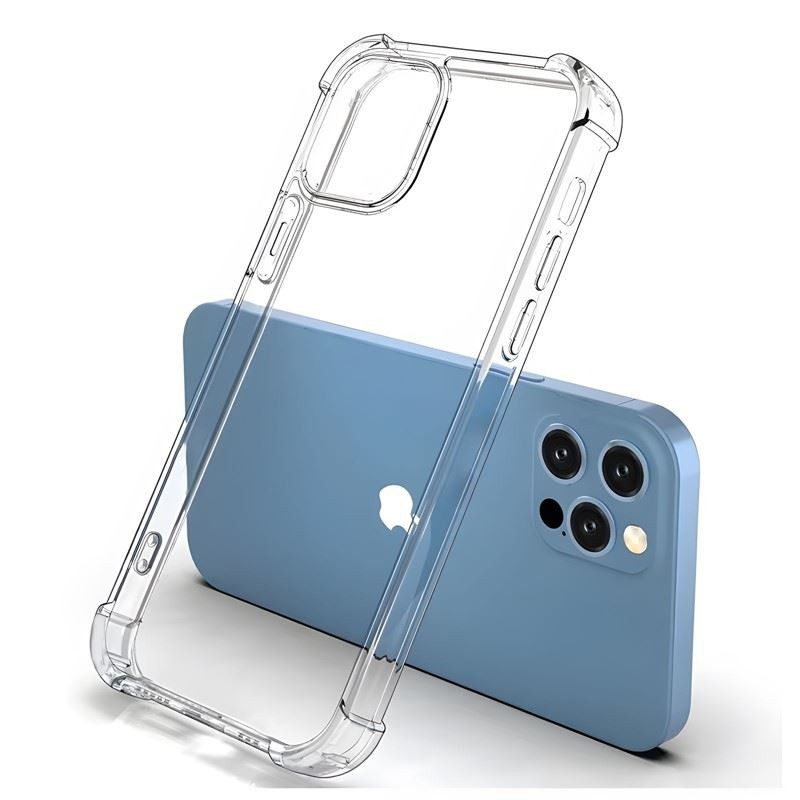 Etui Jelly Anti Shock na telefon Apple iPhone 16 Pro Max A3296 bezbarwne