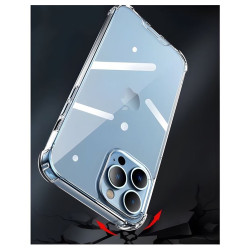 Etui Jelly Anti Shock na telefon Apple iPhone 16 Pro Max A3296 bezbarwne