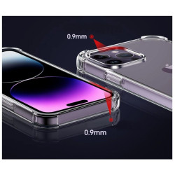 Etui Jelly Anti Shock na telefon Apple iPhone 16 Pro Max A3296 bezbarwne
