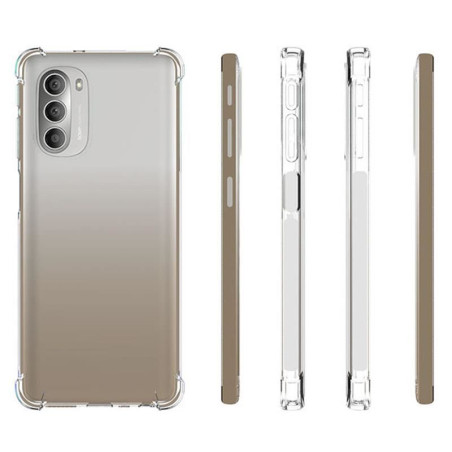 Etui Jelly Anti Shock na telefon motorola moto g31 / g41 4G bezbarwne