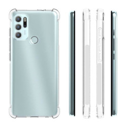 Etui Jelly Anti Shock na telefon motorola moto g60s bezbarwne