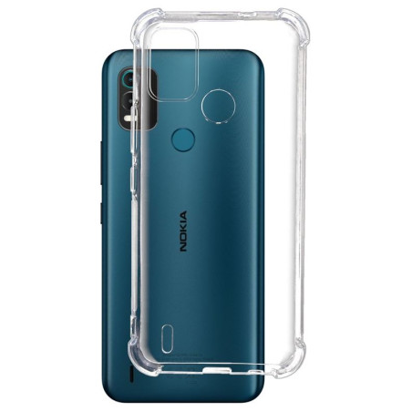 Etui Jelly Anti Shock na telefon Nokia C21+ TA-1424 bezbarwne