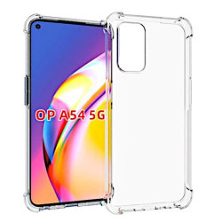 Etui Jelly Anti Shock na telefon Oppo A54 / A74 / A93 5G bezbarwne