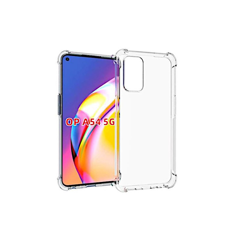 Etui Jelly Anti Shock na telefon OPPO A54 5G CPH2195 / A74 5G CPH2197 / A93 5G PEHM00 bezbarwne