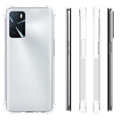 Etui Jelly Anti Shock na telefon OPPO A16 / A16s / A54s / A55 5G bezbarwne