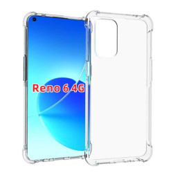 Etui Jelly Anti Shock na telefon OPPO Reno 6 4G bezbarwne