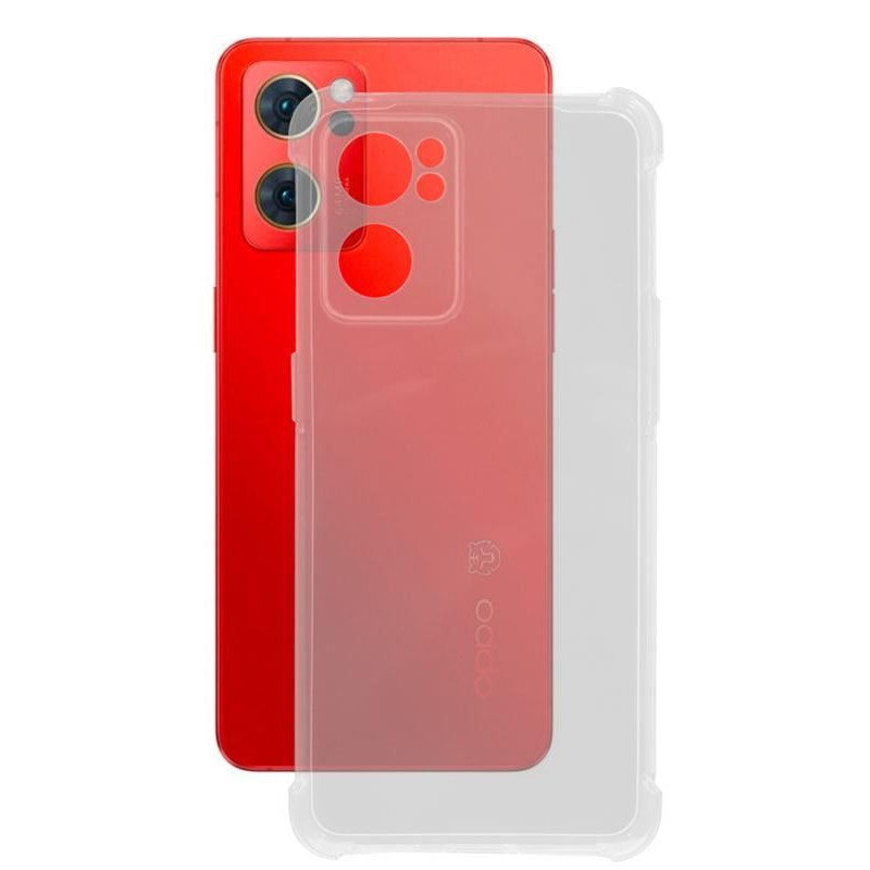Etui Jelly Anti Shock na telefon OPPO Reno 7 5G / Find X5 Lite CPH2371 bezbarwne