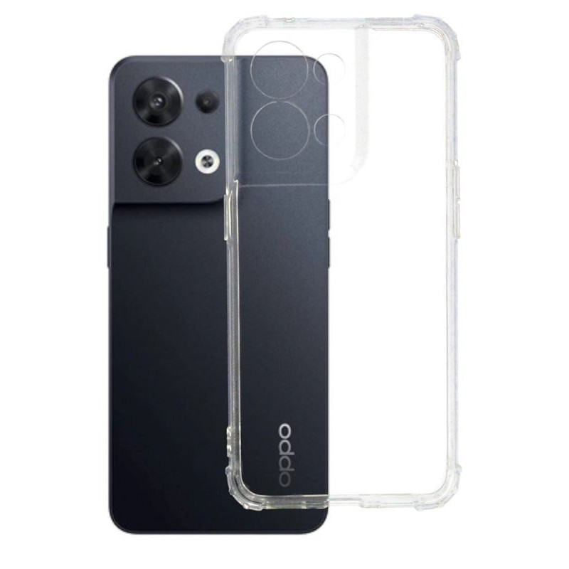 Etui Jelly Anti Shock na telefon OPPO Reno 8 5G CPH2359 bezbarwne