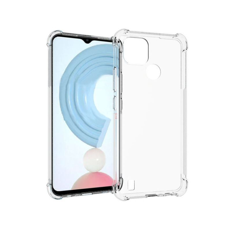 Etui Jelly Anti Shock do Realme C21 bezbarwne