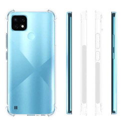 Etui Jelly Anti Shock do Realme C21 bezbarwne