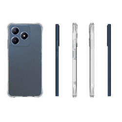 Etui Jelly Anti Shock na telefon Realme C63 RMX3939 / Note 60 RMX3933 bezbarwne