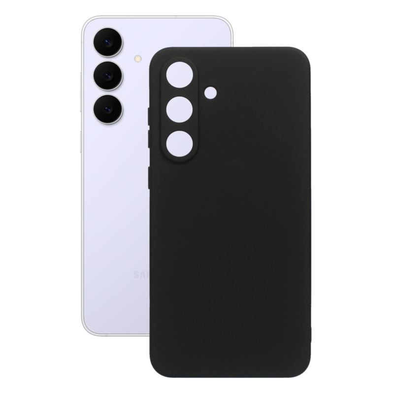 Etui Silicon Case na telefon Samsung Galaxy S25 FE 5G S731 czarne