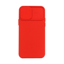 Etui Silicone Lens na telefon Apple iPhone 11 Pro czerwone