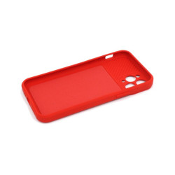 Etui Silicone Lens na telefon Apple iPhone 11 Pro czerwone