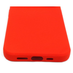Etui SILICONE LENS na telefon Apple iPhone 13 A2482 / 14 A2882 czerwone
