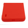 Etui SILICONE LENS na telefon motorola moto e7 / e7i power czerwone