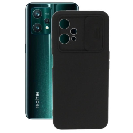 Etui Silicone Lens na telefon Realme 9 5G RMX3388 / 9 Pro RMX3472 czarne