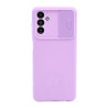 Etui SILICONE LENS na telefon Samsung Galaxy A13 5G A136 / A04s 5G fioletowe