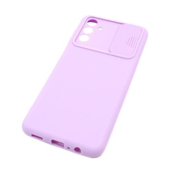 Etui SILICONE LENS na telefon Samsung Galaxy A13 5G A136 / A04s 5G fioletowe