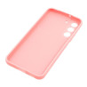 Etui SILICONE LENS na telefon Samsung Galaxy S22 S901 różowe