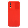 Etui SILICONE LENS na telefon Vivo Y11s Y20s Y12s Y20i Y30 czerwone