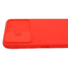 Etui SILICONE LENS na telefon Vivo Y11s Y20s Y12s Y20i Y30 czerwone