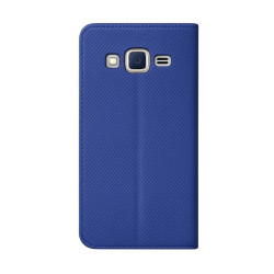 Etui Smart Magnet na telefon Samsung Galaxy J3 2016 J320 granatowe
