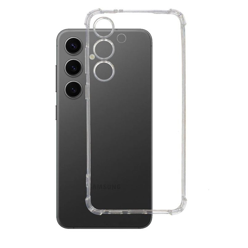 Etui Jelly Anti Shock na telefon Samsung Galaxy S24 5G S921 bezbarwne