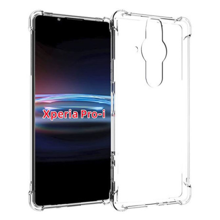 Etui Jelly Anti Shock na telefon Sony Xperia Pro-1 bezbarwne