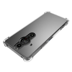 Etui Jelly Anti Shock na telefon Sony Xperia Pro-1 bezbarwne