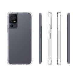 Etui Jelly Anti Shock na telefon TCL 40SE T610K2 6156 6156A 6156A1 bezbarwne