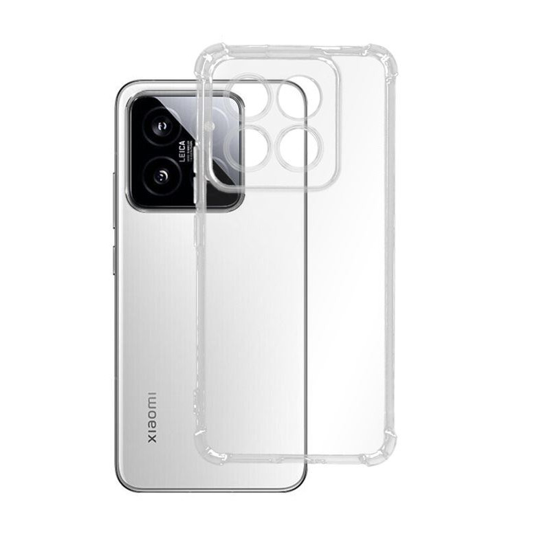 Etui Jelly Anti Shock na telefon Xiaomi 14 Pro 5G bezbarwne