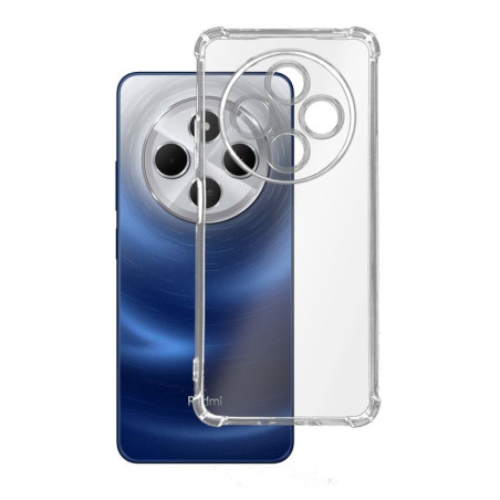Etui Jelly Anti Shock na telefon Xiaomi Redmi 14C 2409BRN2CA / POCO C75 2410FPCC5G bezbarwne