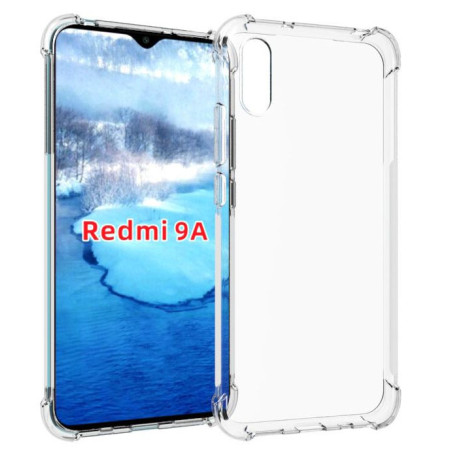 Etui Jelly Anti Shock na telefon Xiaomi Redmi 9A 9AT 9i bezbarwne