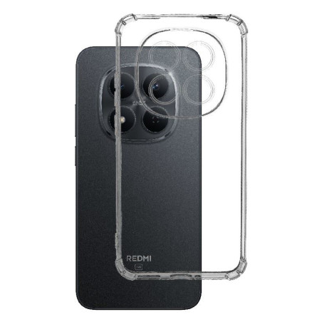 Etui Jelly Anti Shock na telefon Xiaomi Redmi Note 15 Pro 5G 25080RABDG bezbarwne