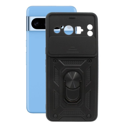 Etui pancerne CamShield Ring na telefon Google Pixel 8 Pro 5G czarne