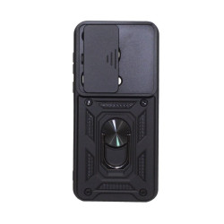 Etui Pancerne CAMSHIELD Ring na telefon Huawei Pura 70 Ultra HBP-LX9 czarne