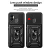 Etui pancerne CamShield Ring na telefon Infinix HOT 12 Play / 12 Play NFC czarne