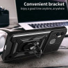 Etui pancerne CamShield Ring na telefon Infinix HOT 12 Play / 12 Play NFC czarne