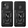 Etui pancerne CamShield Ring na telefon Infinix HOT 12 Play / 12 Play NFC czarne