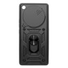 Etui Pancerne CAMSHIELD Ring na telefon Infinix ZERO 40 5G X6861 czarne