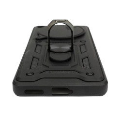 Etui Pancerne CAMSHIELD Ring na telefon Infinix ZERO 40 5G X6861 czarne