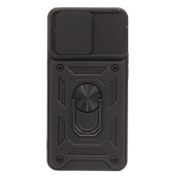Etui Pancerne CAMSHIELD Ring na telefon Apple iPhone 14 Pro A2890 czarne