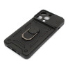 Etui Pancerne CAMSHIELD Ring na telefon Apple iPhone 14 Pro A2890 czarne