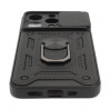 Etui Pancerne CAMSHIELD Ring na telefon Apple iPhone 14 Pro A2890 czarne