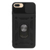 Etui pancerne CamShield Ring na telefon Apple iPhone 7+ / 8+ czarne