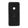 Etui Pancerne CAMSHIELD Ring na telefon motorola moto e20 / e30 / e40 czarne